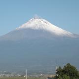 Volcán Popocatépetl desde Atlixco. Julio/2014