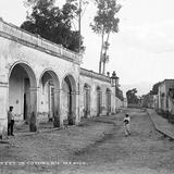 Casa de los Camilos y Barrio de la Conchita, en Coyoacán (por William Henry Jackson, c. 1888)