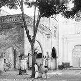 Iglesia en Texcoco (por William Henry Jackson, c. 1888)