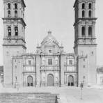 Catedral de Puebla (por William Henry Jackson, c. 1888)