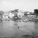 Vista desde el Embarcadero (por William Henry Jackson, c. 1888)