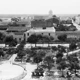 Vista panorámica de Tampico desde la Catedral II (por William Henry Jackson, c. 1888)