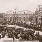Desfile de Tropa Militar, el 5 de mayo de 1907