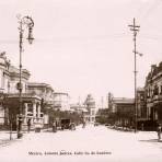 Calle de Londres, en la Colonia Juárez