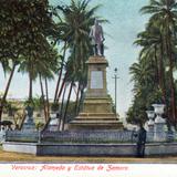 Alameda y estatua de Zamora