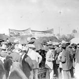 Manifestación oficialista en Torreón (Bain News Service, 1914)