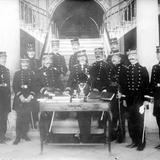 Oficiales del Ejército Federal (Bain News Service, c. 1910)