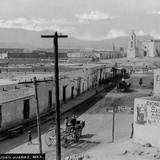 Calle del Comercio y Misión de Guadalupe (ca. 1905)