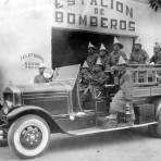 Cuerpo de bomberos de la Ciudad de México, Estación Tacuba (ca. 1936)