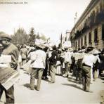 Zocalo de Mexico D F durante la Decena tragica