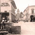 Pátzcuaro, Hotel Ocampo, portales