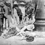 Muertos en la Calle de Balderas, durante la Decena Trágina (1913)