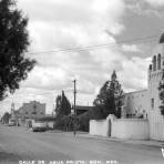 Una calle en Agua Prieta