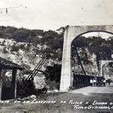 Puente colgante entre Tuxtla Gutierrez y Chiapa de Corzo