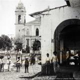 Escena Callejera en Cosautlan Edo de Veracruz 17 de Octubre de 1927