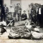 Cadaveres despues de una Batalla Durante la Revolucion Mexicana (Abril de 1913)