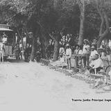 Tranvía Jardín Principal Irapuato 1909