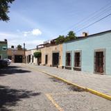 Calles del centro de Apetatitlán, Tlaxcala. Julio/2016