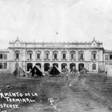 Campamento estadounidense en el Hotel Terminal (1914)