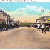 Calle Segunda, vista al este