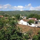 Vista del centro de Huitzuco con sus techos de teja de dos aguas. Julio/2016