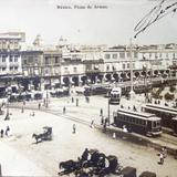 La Plaza de Armas Fechada el dia 9 de Diciembre de 1908
