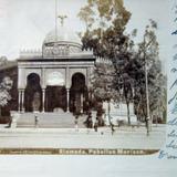 La Alameda y el Pabellon Morisco ( Fechada 8 de Agosto de 1902 )