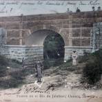 El Puente en el Rio de Jalatlaco ( Fechada 12 de mayo de 1909 )