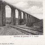 Acueducto de Querétaro y vías del Ferrocarril Central