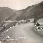 Carretera Mexico- Laredo curvas del Purgatorio.