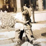 Un Mendigo tomando su siesta Guadalajara Jalisco ( Fechada en 1908 )