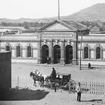 Edificio de Correos, desde la Misión de Guadalupe (circa 1905)