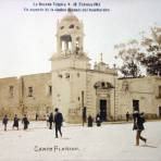 Un aspecto despues del Bombardeo durante La Decena Tragica del 9 al 18 de Febrero de 1913.