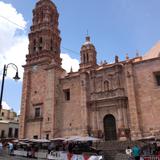 Vista lateral de la Catedral de Zacatecas. Abril/2017