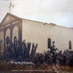 Iglesia de Cd. Juarez Chihuahua danada durante la revolucion mexicana.