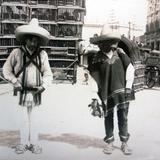 Vendedores de pajaros Ciudad de México por Hugo Brehme.