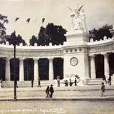 Monumento a Juarez de la Ciudad de México ( Circulada el 8 de Febrero de 1915 ).