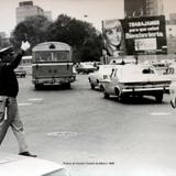 Policia de transito Ciudad de México 1968 por los fotografos Hermanos Mayo.