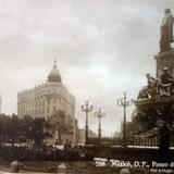 Paseo de La Reforma Por el fotografo Hugo Brehme ( Circulada el 9 de Mayo de 1925 ).