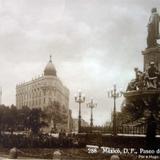 Paseo de La Reforma Por el fotografo Hugo Brehme ( Circulada el 9 de Mayo de 1925 ).