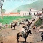 Escena tipica de La Hacienda de Atequiza, Jalisco por Charles B. Waite.