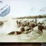 Rompe olas Manzanillo, Colima ( Circulada el 11 de Septiembre de 1910 )