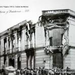 Esquina de Balderas y Victoria Durante la Decena Trágica (1913). Ciudad de México