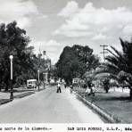 Lado norte de la Alameda.