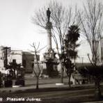 Plazuela Juarez ( Enviada el 4 de Julio de 1933 ).