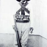 Un soldado Maderista durante La Revolucion Mexicana.
