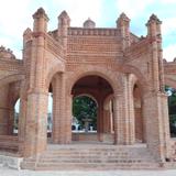 Fuente colonial de estilo mudéjar. Julio/2018