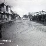 Calle Corregidora Coatzacoalcos, Veracruz. ( Circulada el 1 de Diciembre de 1938 ).