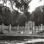 Tribuna monumental, en Chapultepec