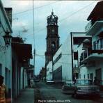 Escena callejera  de Puerto Vallarta, Jalisco 1976 .
